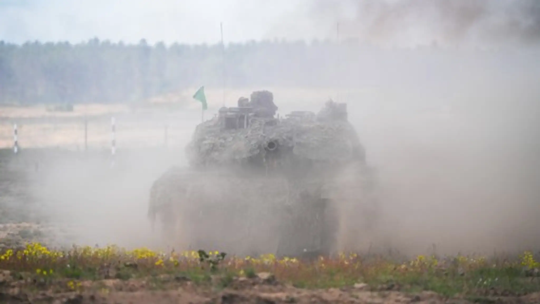 Tank Leopard 2A6.