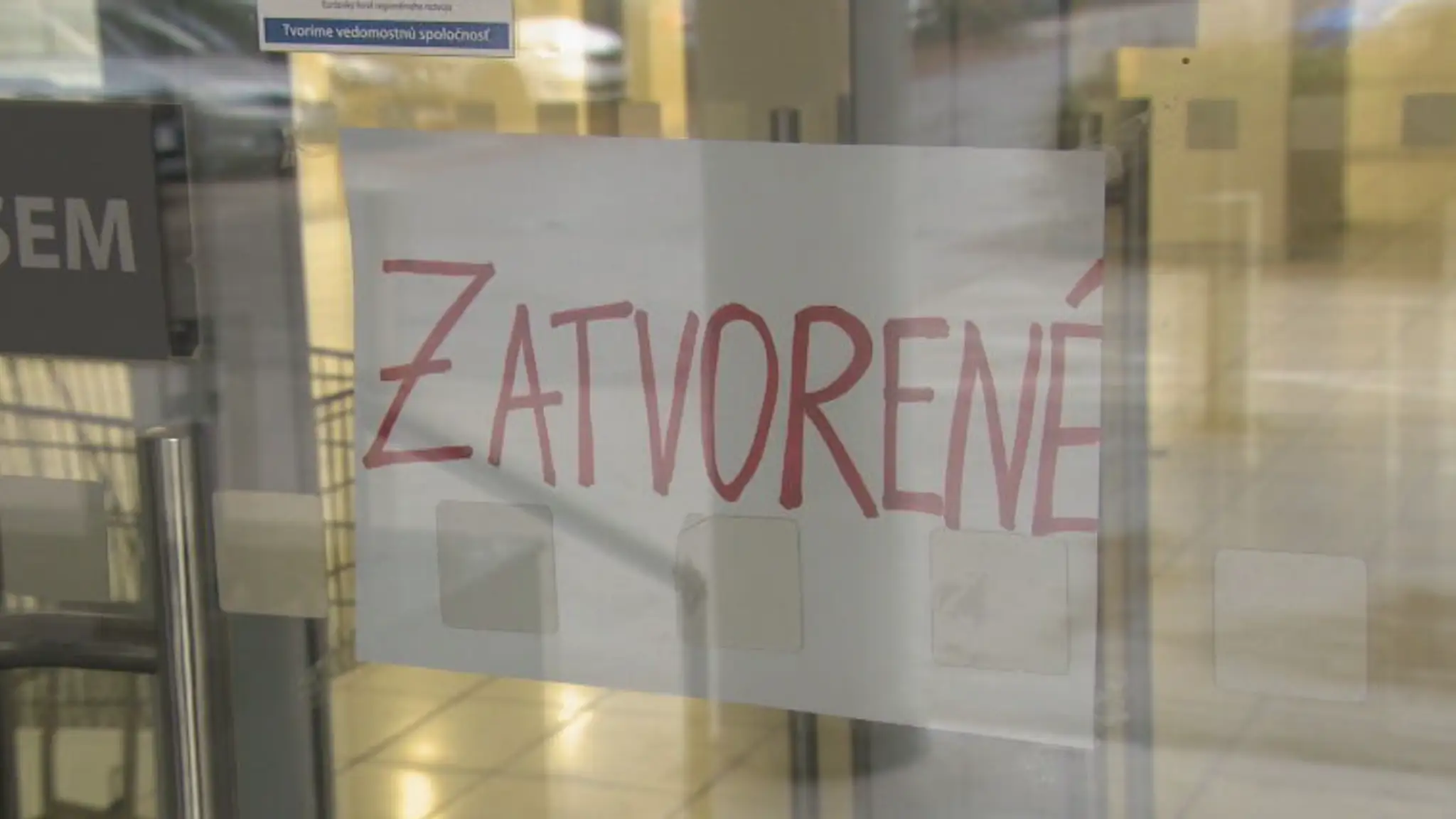 Zatvorené.