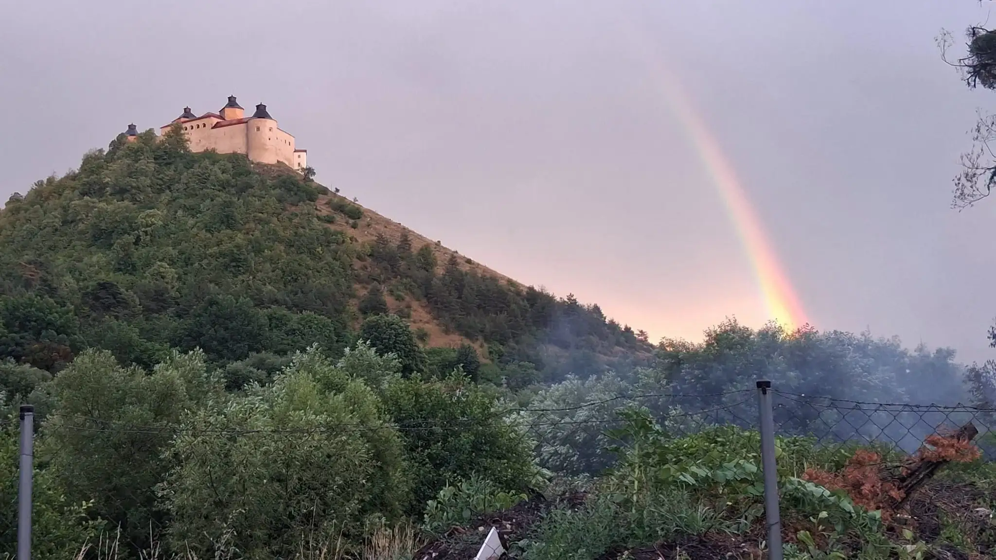 Požiar na zbernom dvore