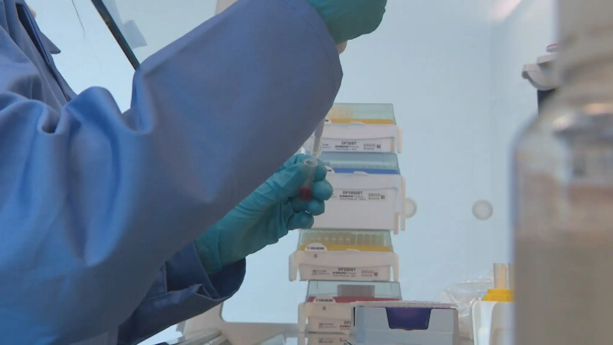 Laboratórium. Ilustračná snímka.