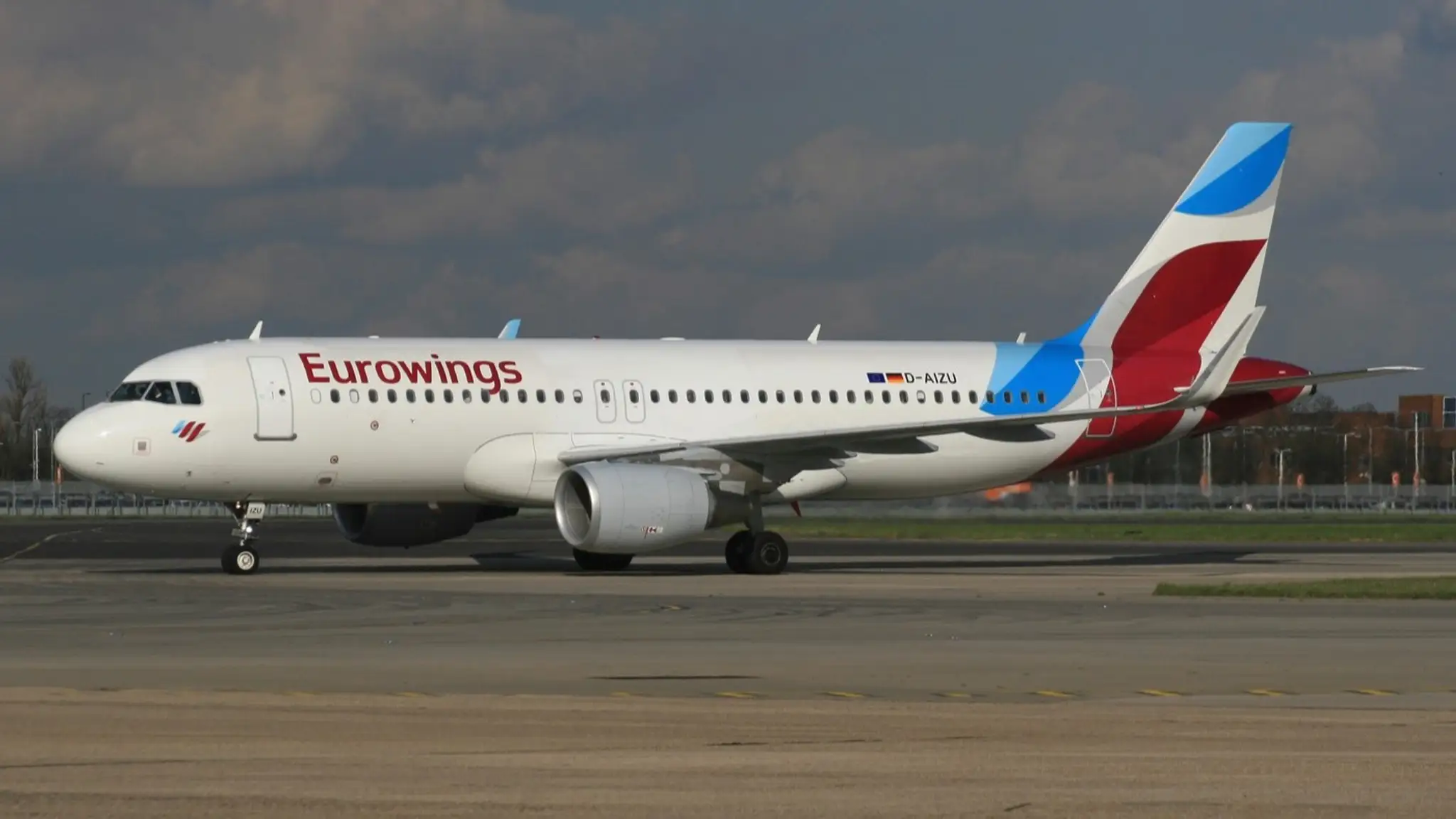 Lietadlo spoločnosti Eurowings (ilustračná snímka)