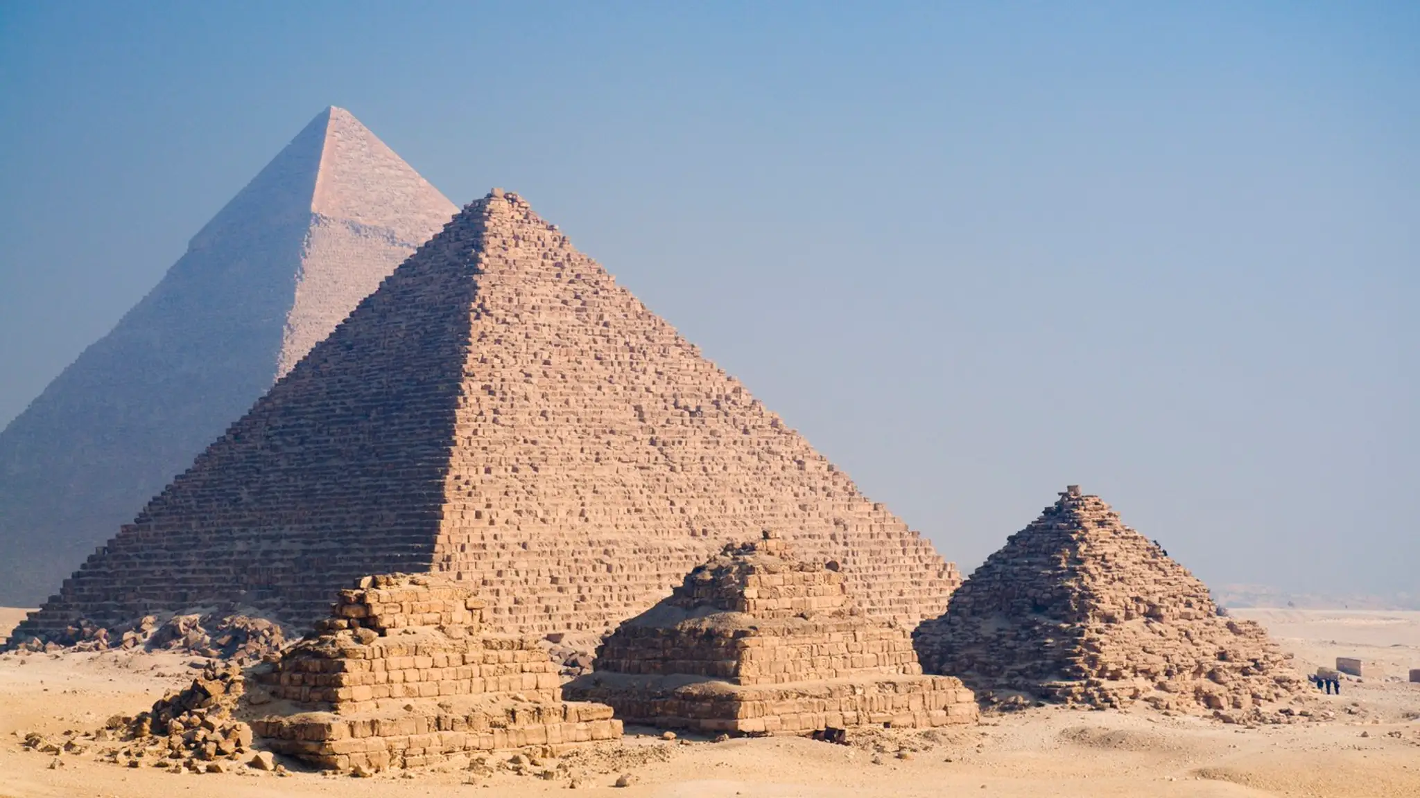 Pyramídy v Gíze.