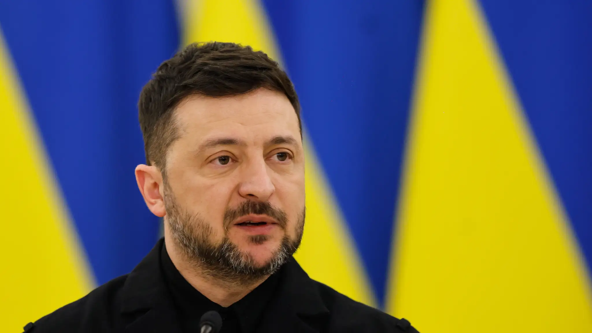 Ukrajinský prezident Volodymyr Zelenskyj.
