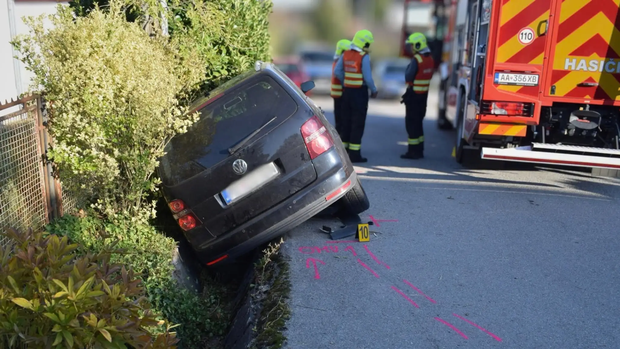 Vodička s 4,35 promile havarovala v Rudníku.