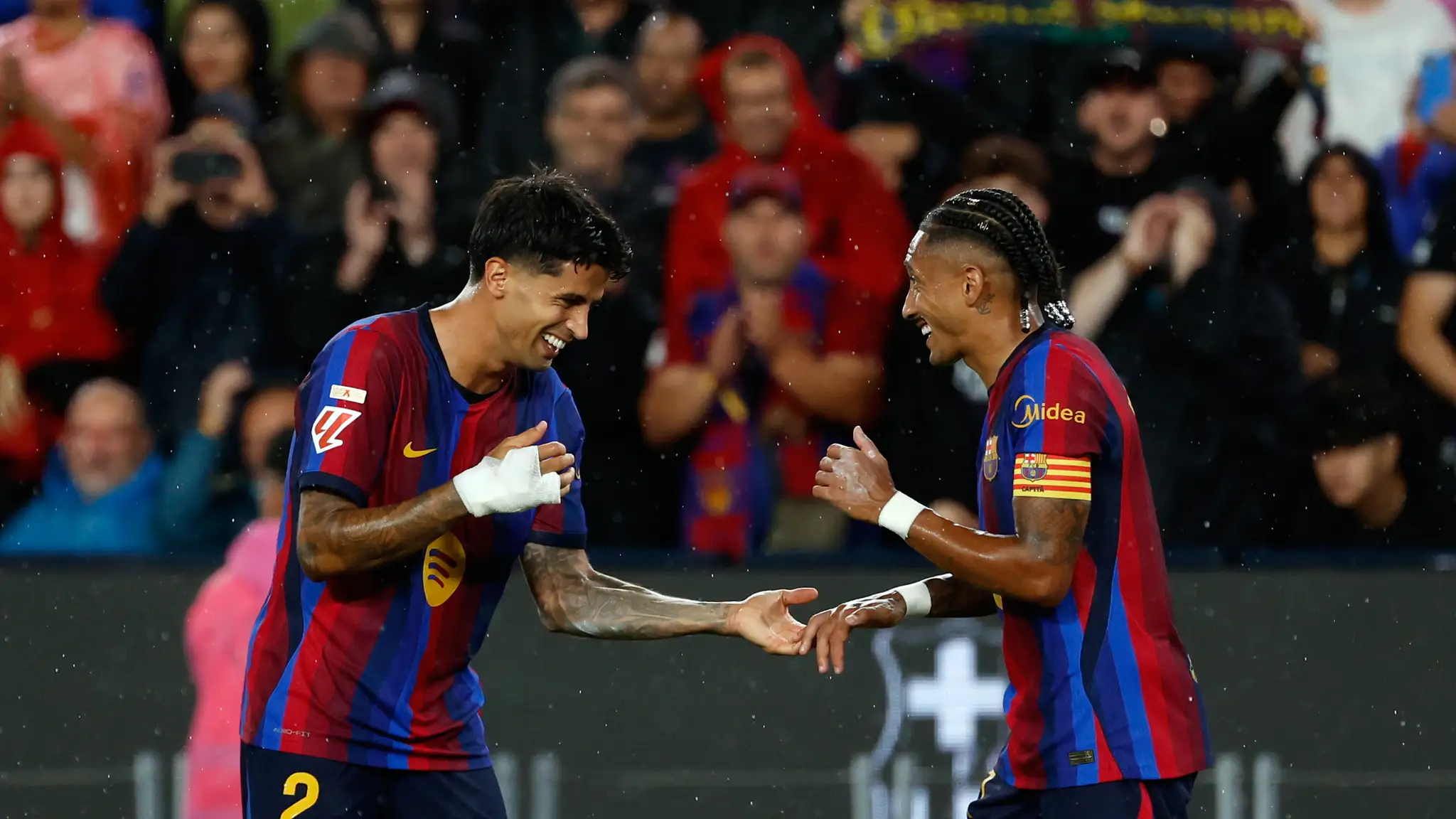 Futbalisti Barcelony.