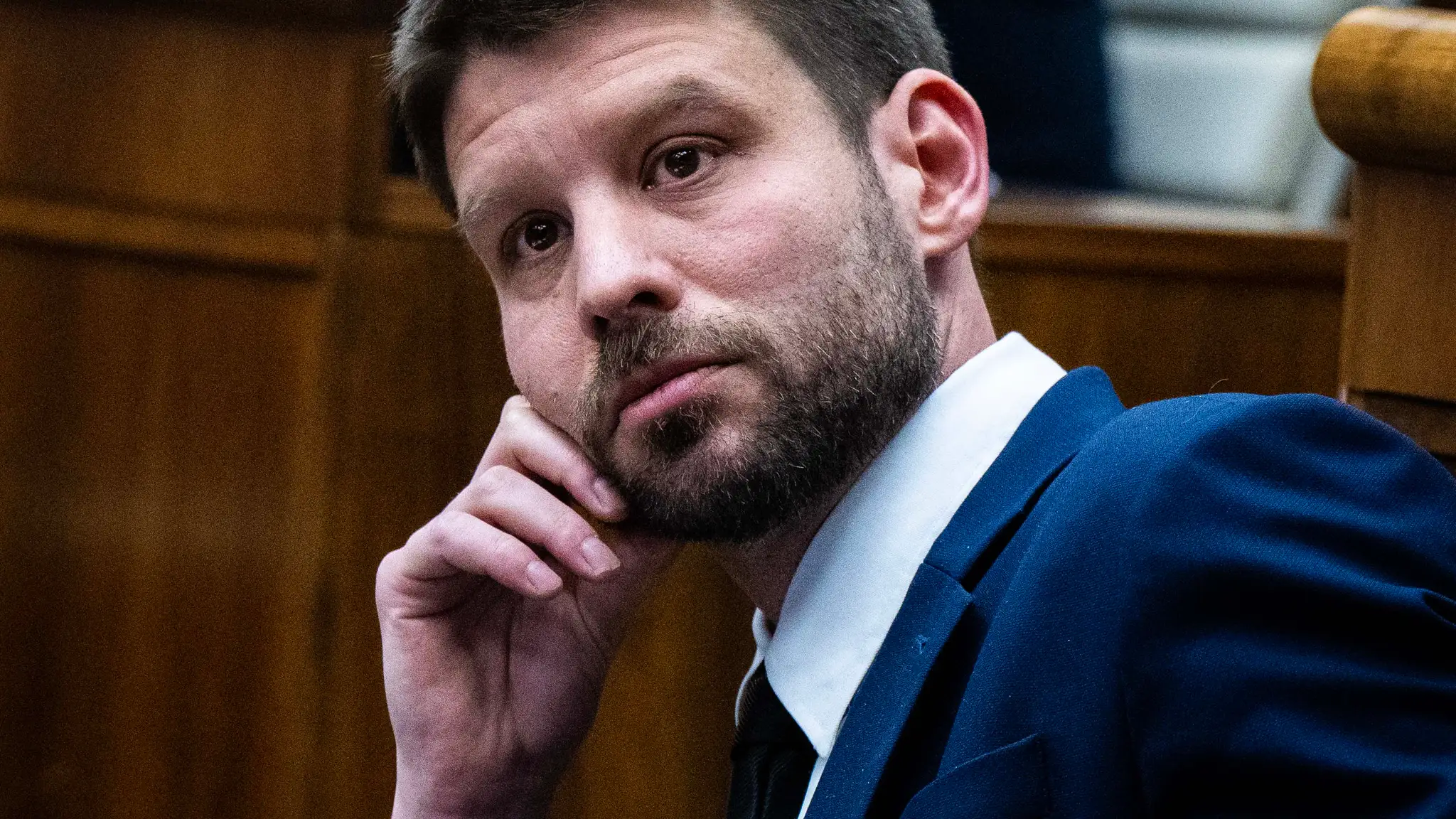 Predseda Progresívneho Slovenska Michal Šimečka