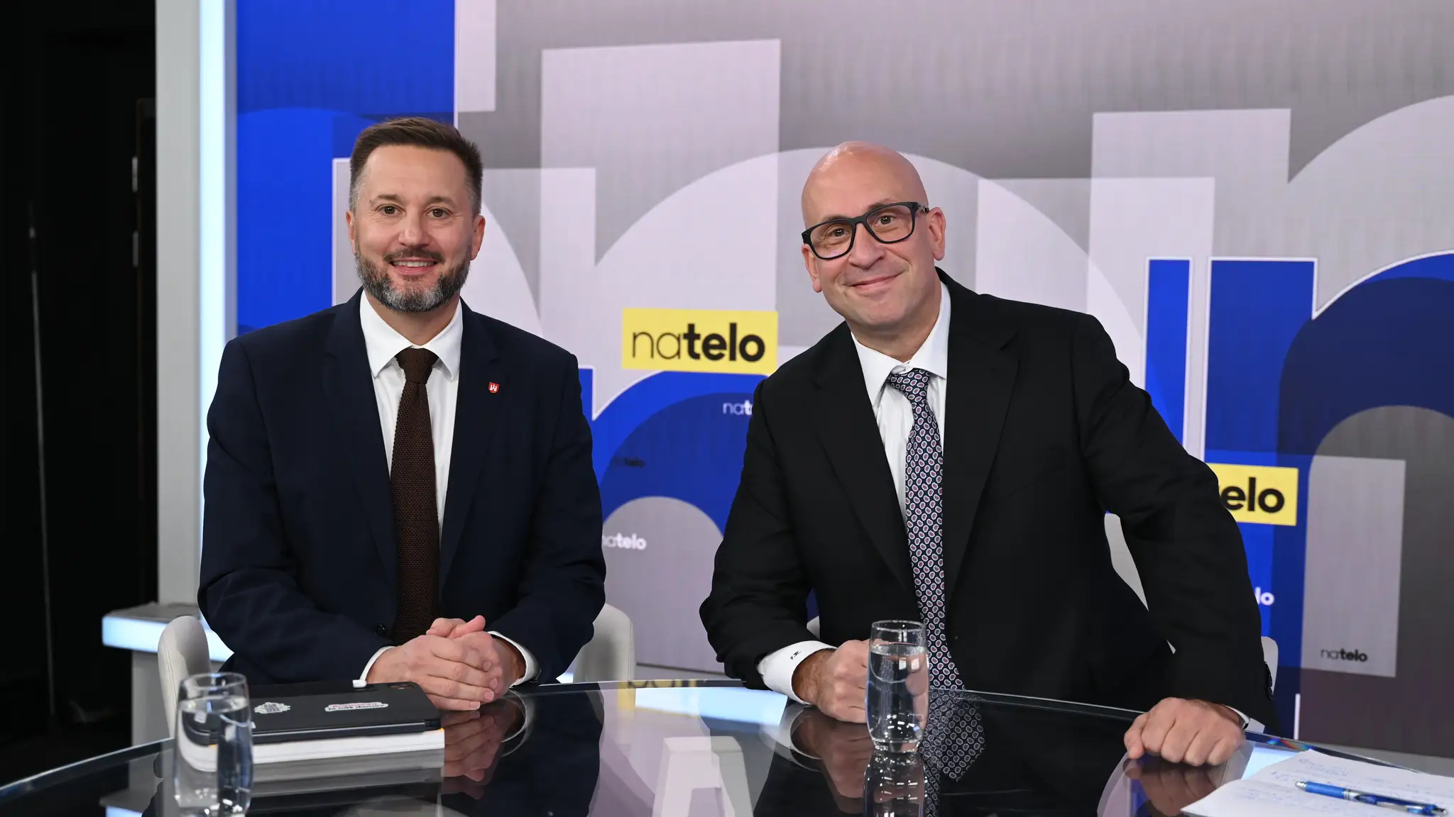 Matúš Vallo a Jozef Ráž v relácii Na telo