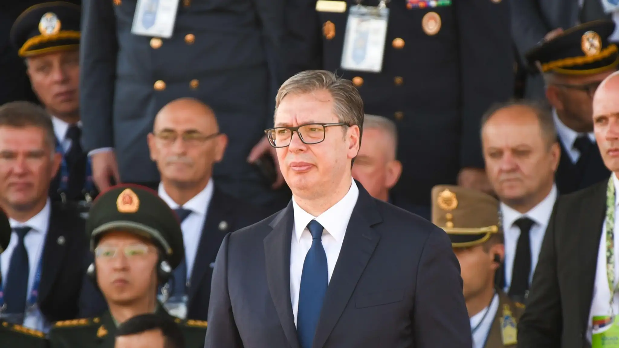 Srbský prezident Aleksandar Vučič. 