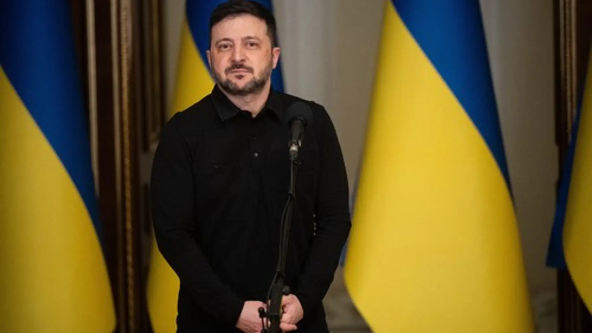 Ukrajinský prezident Volodymyr Zelenskyj.