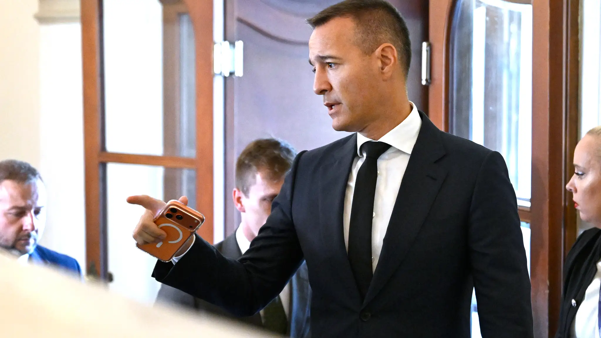 Na snímke minister školstva, výskumu, vývoja a mládeže SR Tomáš Drucker.