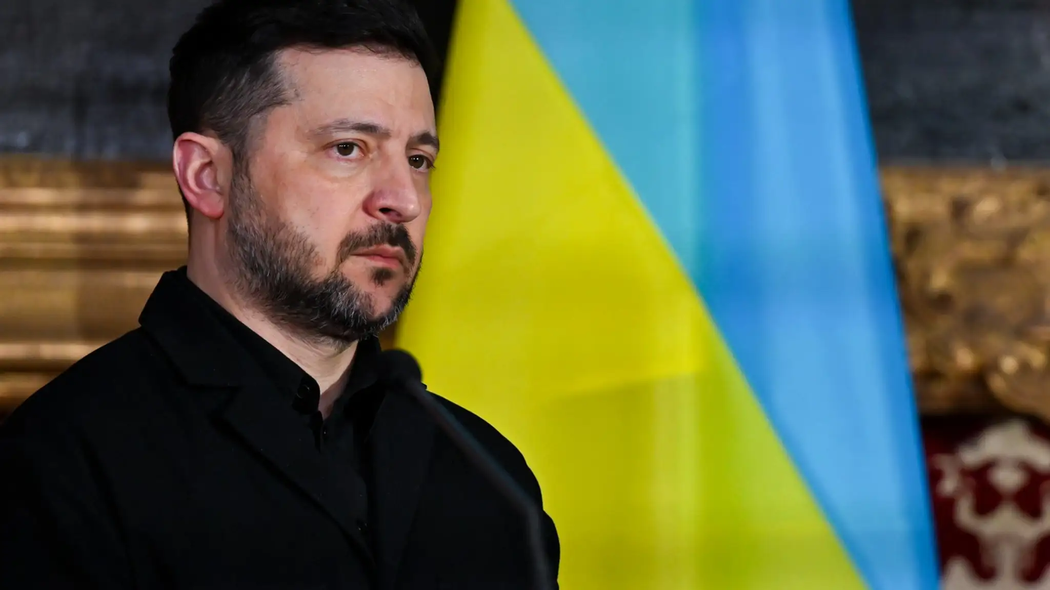 Ukrajinský prezident Volodymyr Zelenskyj.