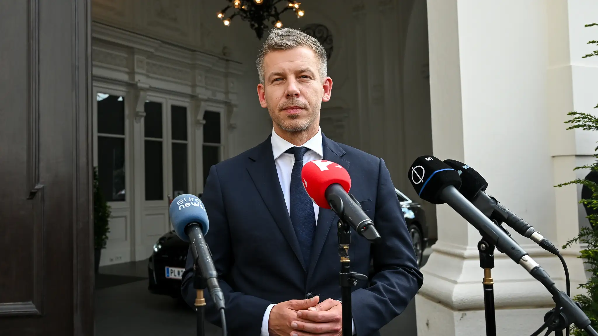 Maďarský premiér Péter Magyar.