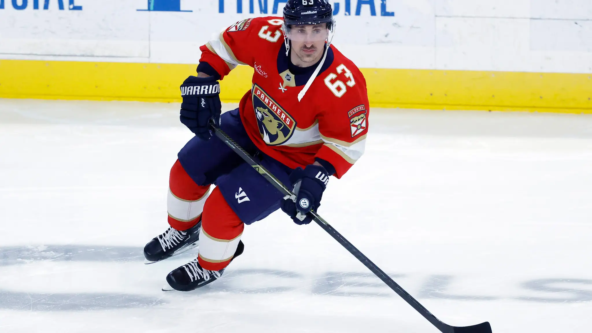 Brad Marchand pri premiére za Floridu
