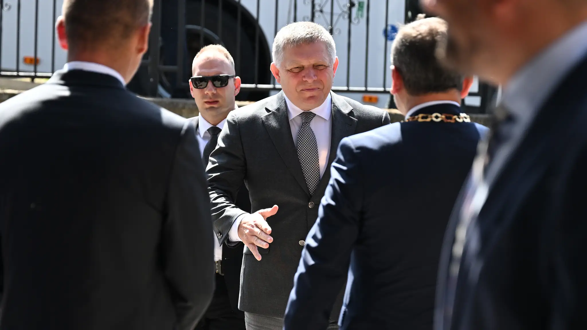 Robert Fico na výjazdovom rokovaní vlády v Haniske pri Košiciach