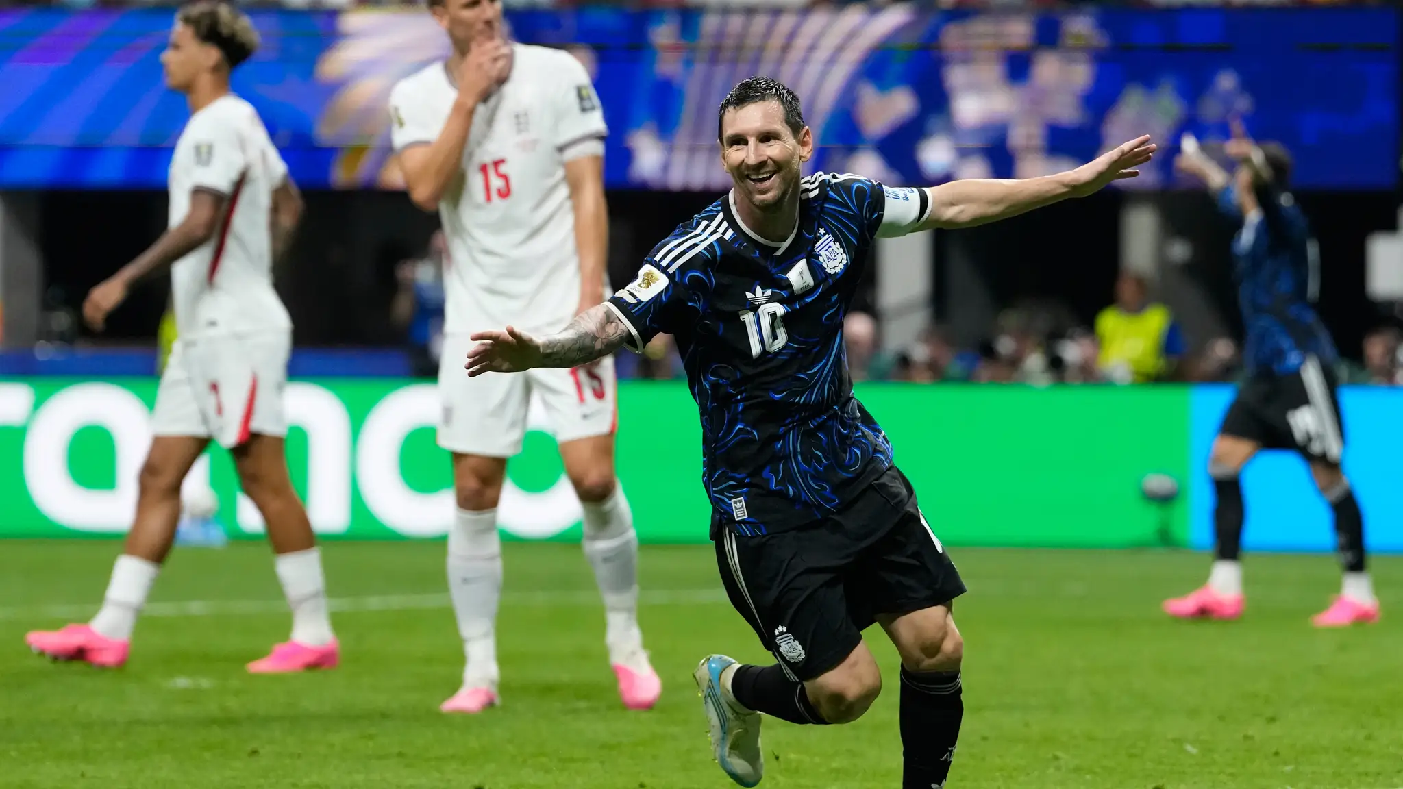 Na snímke kapitán Argentíny Lionel Messi.