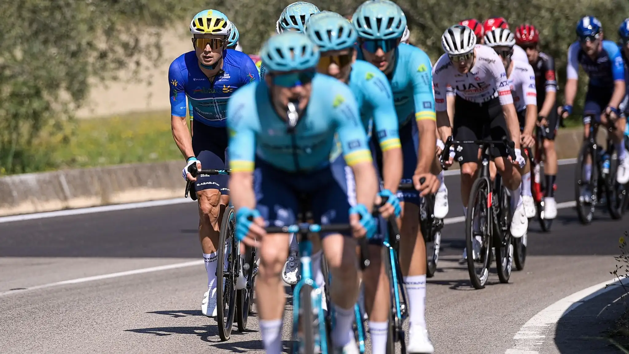 Jazdci na podujatí  Giro d´Abruzzo.