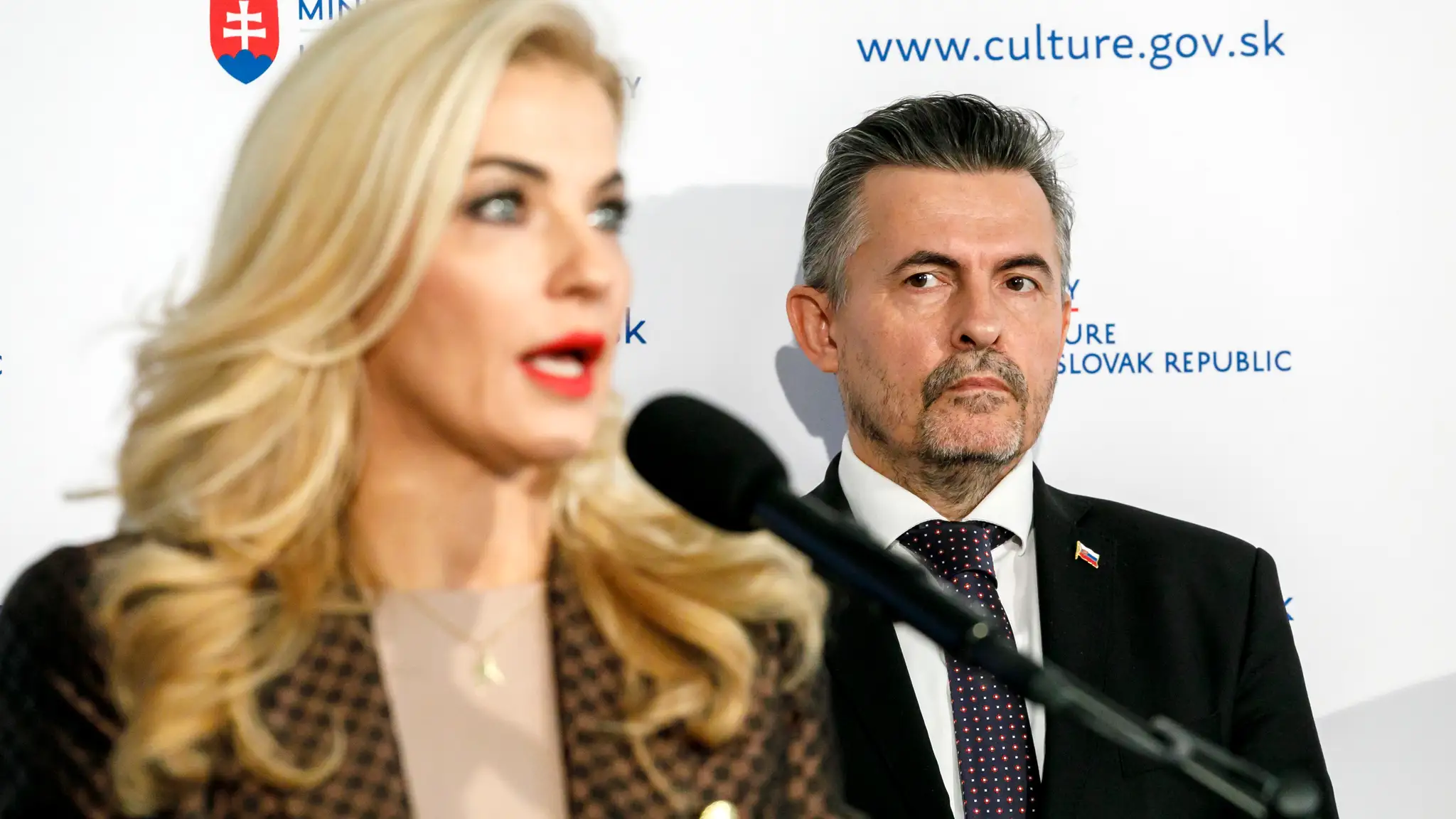 Na snímke ministerka kultúry Martina Šimkovičová.