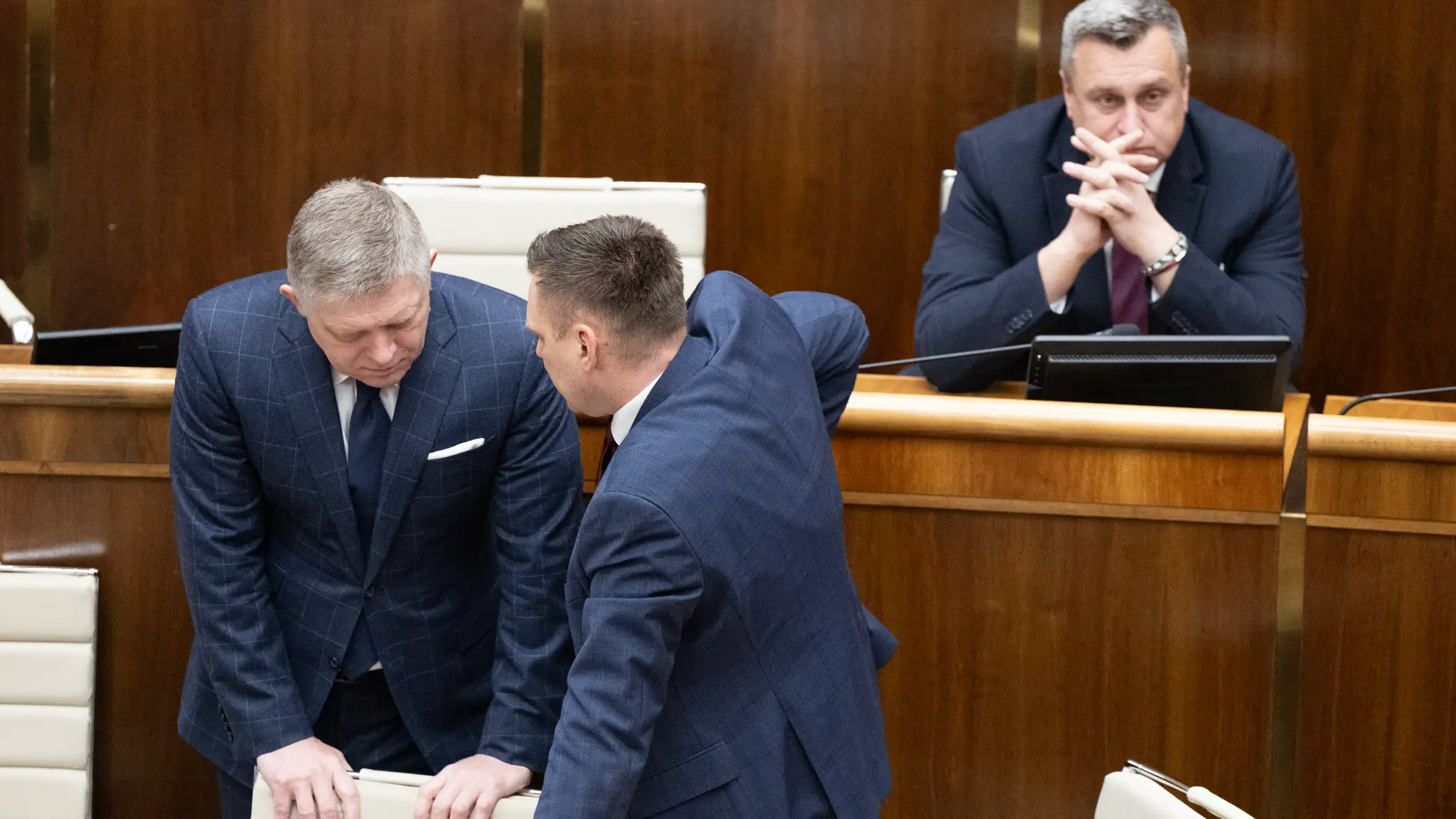 Robert Fico, Tomáš Taraba a Andrej Danko