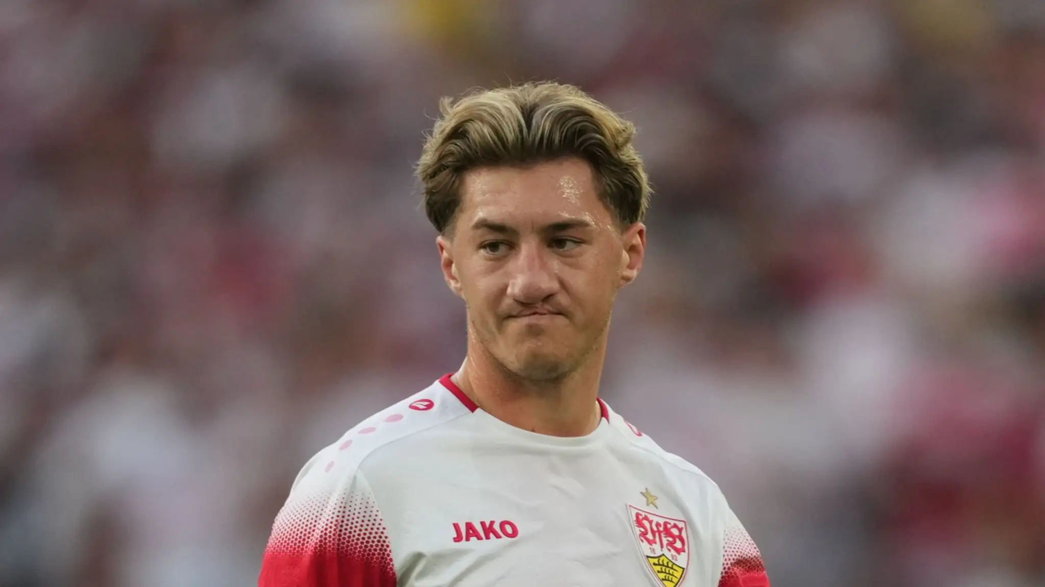 Nemecký útočník Angelo Stiller.