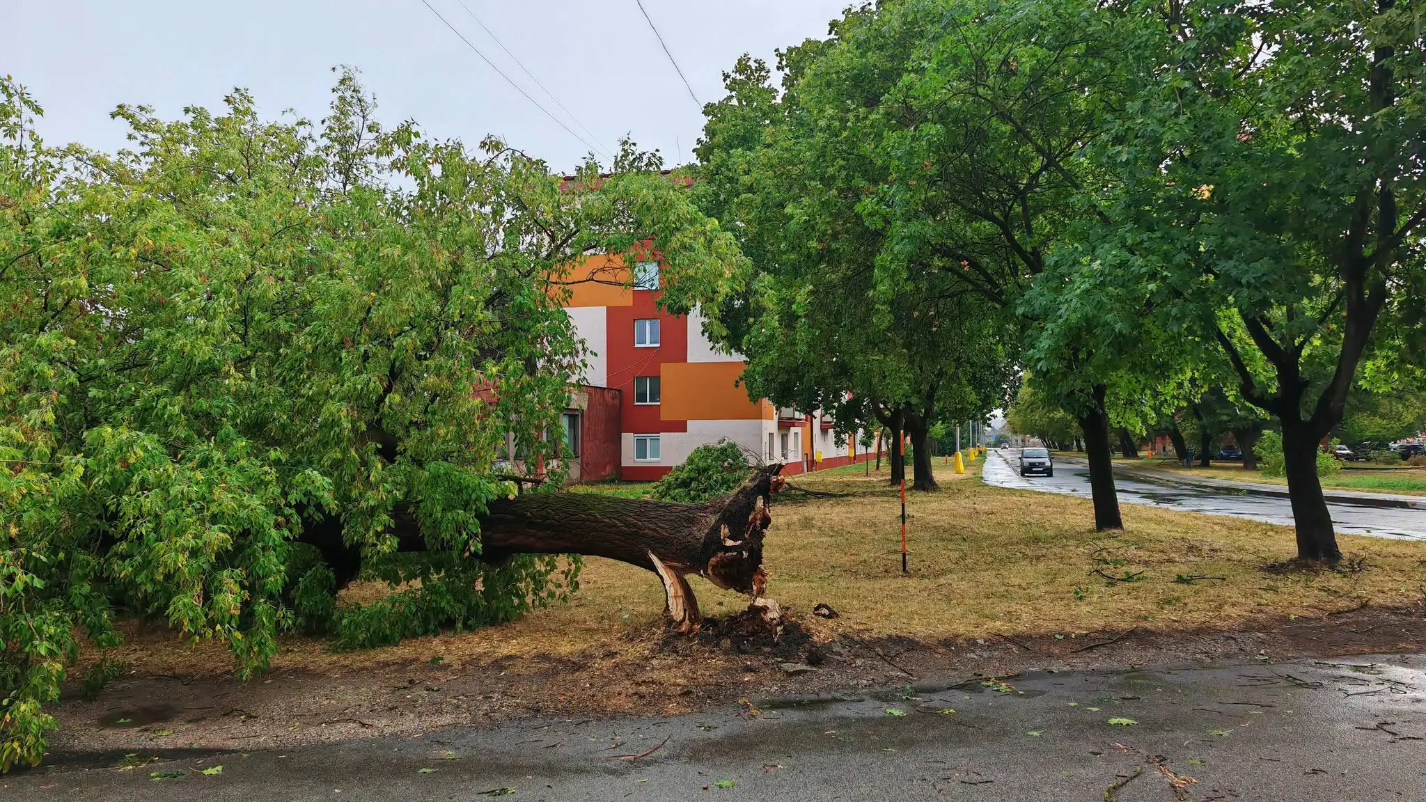 Búrka v Rimavskej Sobote