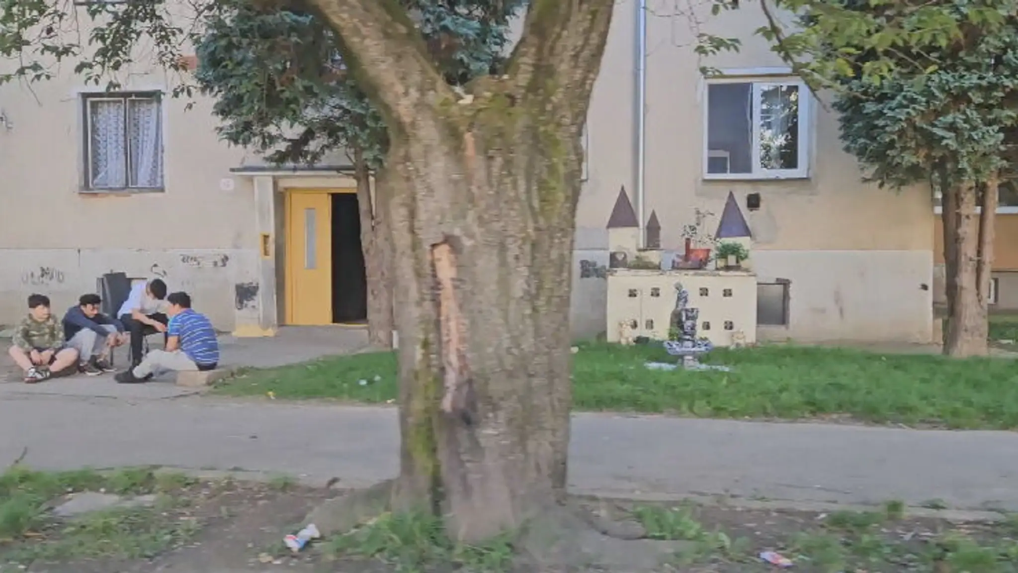 Na snímke partia mladíkov v Zlatých Moravciach.