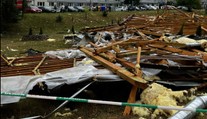 FOTO: Gelnica po veternej smršti. Materiálne škody sú obrovské, mesto spustilo zbierku