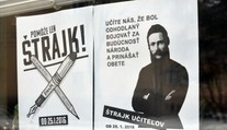 Nespokojní učitelia odovzdali vláde a parlamentu pokarhanie
