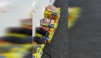 VIDEO: Medzi krabicami v obchode sa plazil had. Hasič ho naháňal po celej predajni