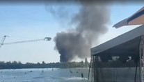 VIDEO: Požiar v Bratislave. K oblohe stúpa čierny dym
