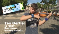 Má iba 16 rokov a už je považovaný za svetovú špičku. Huslový virtuóz z Bratislavy rozplakal aj Placida Dominga
