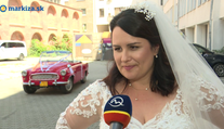 Petra Polnišová v svadobných šatách: Bola z nej krásna nevesta