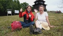 S Jánom Tribulom išla na hory Magda Vášáryová. Obula si 40-ročné turistické topánky