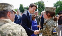 Kanadský premiér Trudeau pricestoval do Kyjeva na neohlásenú návštevu