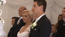 Boli sme na svadbe hokejistu Záborského. Toto je jeho krásna nevesta