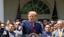 Donald Trump dosiahol najvyššiu mieru spokojnosti od svojho nástupu do funkcie