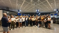 Časť trnavských gymnazistov, ktorí pre tajfún uviazli v Tokiu, už je doma