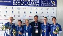 Zlatý úspech Slovenska na ME do 23 rokov. Ženský štvorkajak na 500 metrov nenašiel konkurenciu