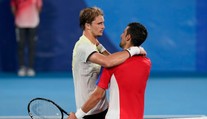 Djokovič vytúžené zlato nezíska. V semifinále dvojhry mu stopku vystavil Zverev