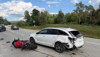 Vážna nehoda pri Malackách. Na mieste zasahoval aj záchranársky vrtuľník