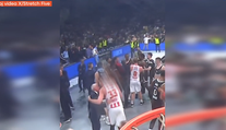 VIDEO: Po zápase sa strhla šarvátka medzi trénermi. Do konfliktu sa zapojil aj fanúšik