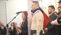Slovenskí športovci zložili olympijský sľub u prezidenta Petra Pellegriniho