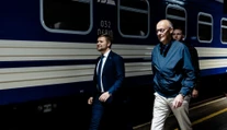Nemecký kancelár Merz pricestoval do Kyjeva. Rusko v tom čase zaútočilo na most v meste