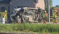 VIDEO: Tragédia v Belgicku. Vlak narazil do školského autobusu, nehoda si vyžiadala štyri obete