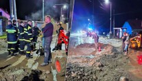 FOTO: Prívalové dažde spôsobili pohromu. V obci pri Kežmarku vyhlásili mimoriadnu situáciu