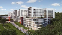 GALÉRIA: Takto by mala vyzerať nemocnica Rázsochy. Ministerstvo tvrdí, že projekt napreduje
