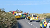 Na britskom ostrove spadol počas leteckého výcviku vrtuľník. Hlásia tri obete