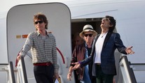 Rolling Stones pricestovali na historický koncert do Havany
