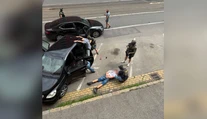 VIDEO: V taktických prilbách a balistických vestách. Dramatický zásah v centre Bratislavy