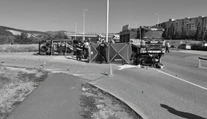 Nešťastie v Košiciach. Vodič dodávky nedal prednosť motocyklistovi, ten nemal šancu prežiť