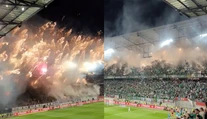 VIDEO: Pyrotechnika v Rakúsku zmenila finále na peklo. Svetlica poslala slovenského futbalistu k zemi